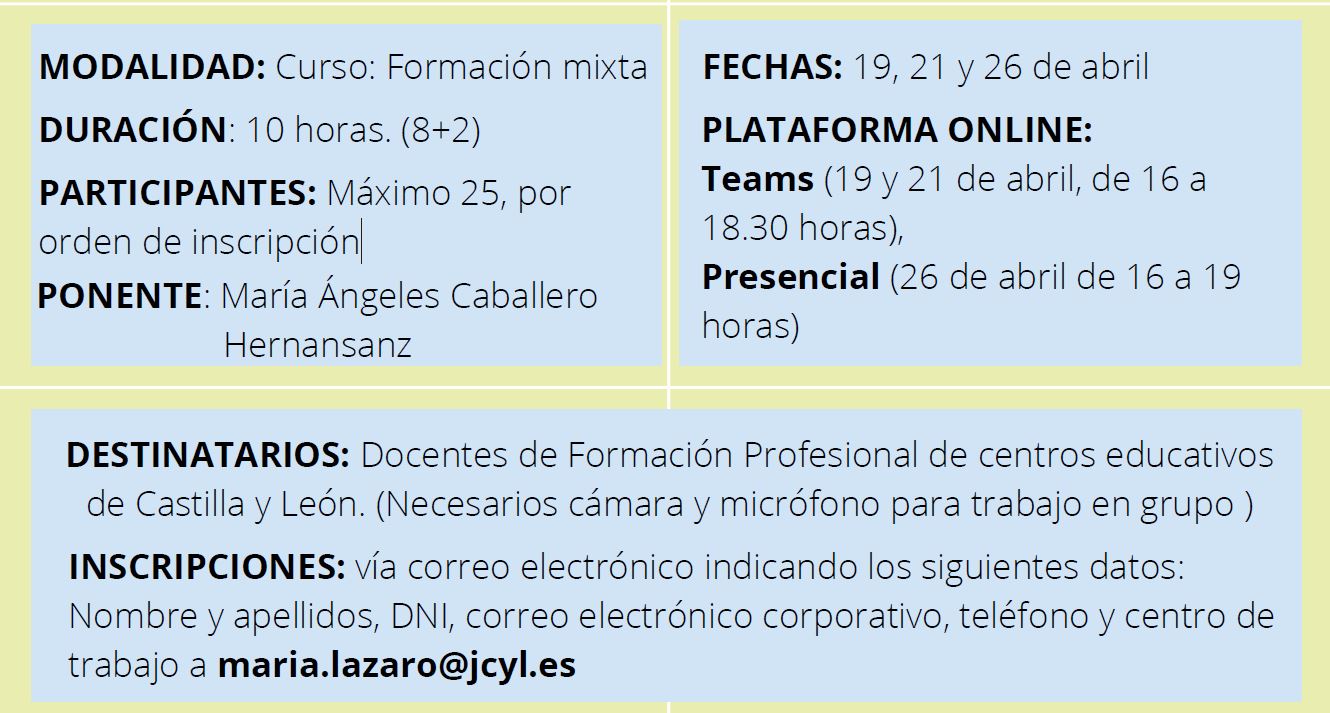 Información curso