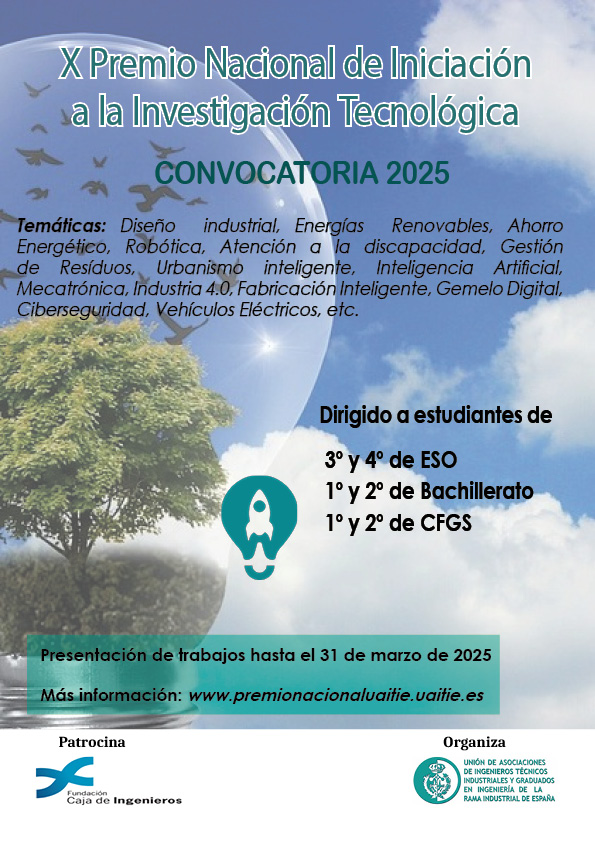 Cartel Premio Nacional 2025 UAITIE